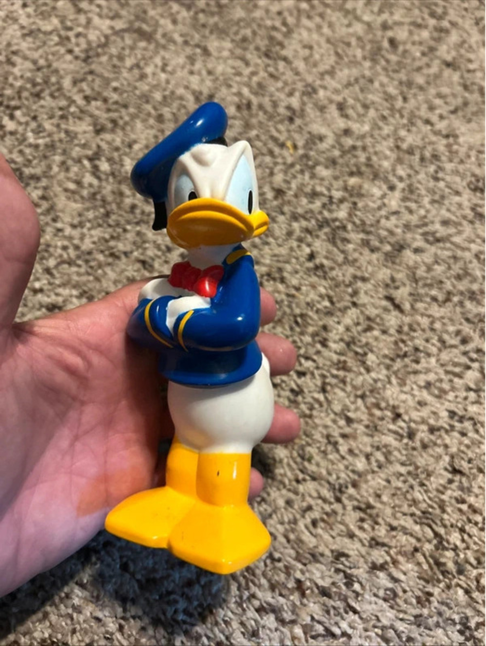 Donald Duck squeeze bath toy